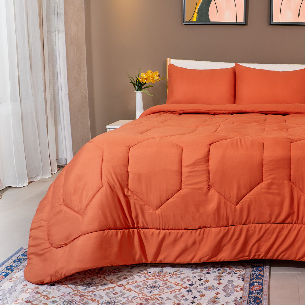 Edredón Imperial Orange  Rombos