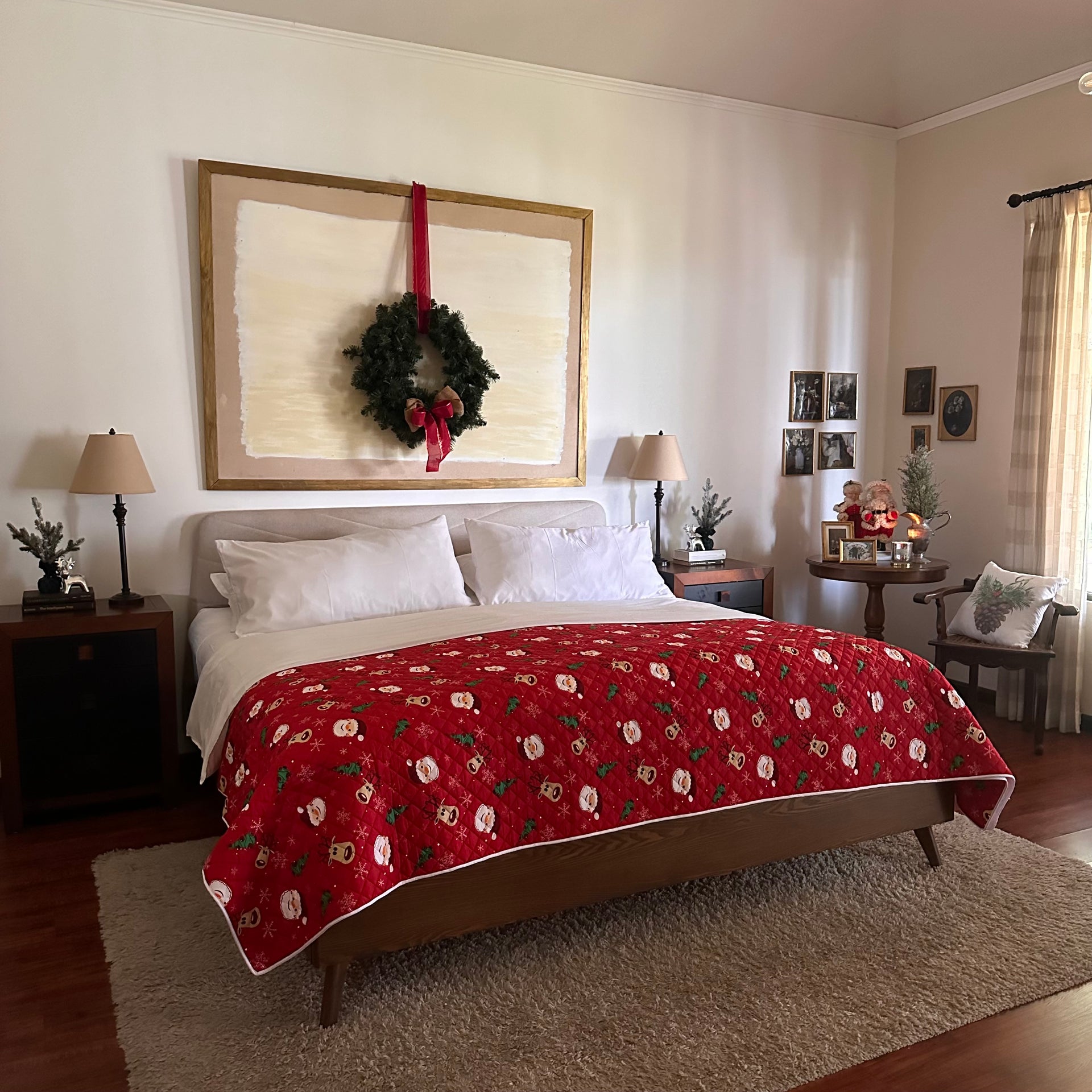 Cubrecamas navideños pinsonic hipoalergénicos