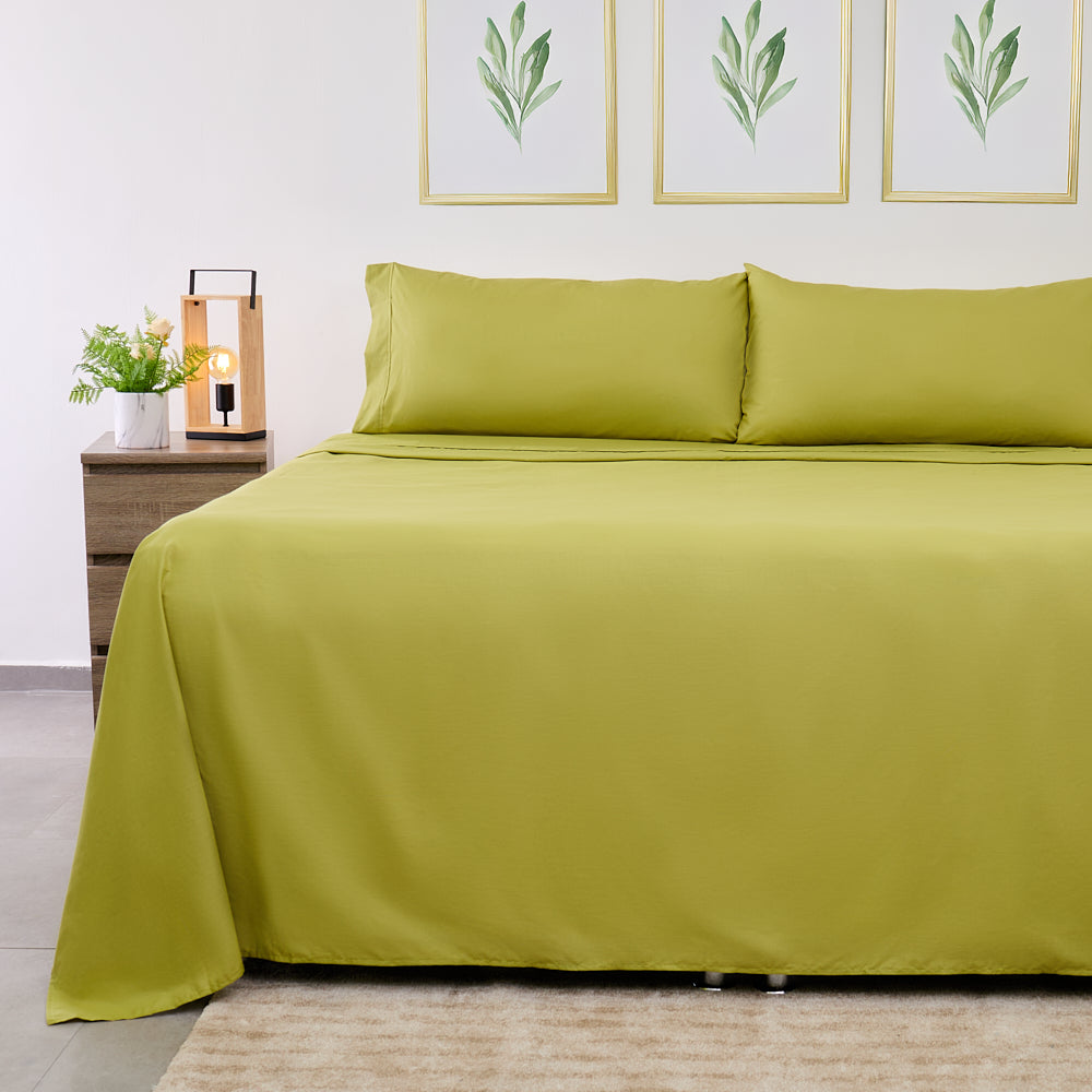 Set de Sabanas 50% Algodón y 50% Microfibra